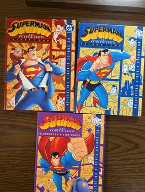 DC Superman The Animated Series DVD Set Volume 1 To 3
